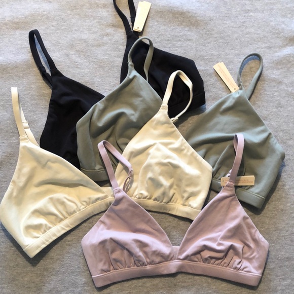 SKIMS Intimates & Sleepwear Skims Cotton Jersey Bra Poshmark